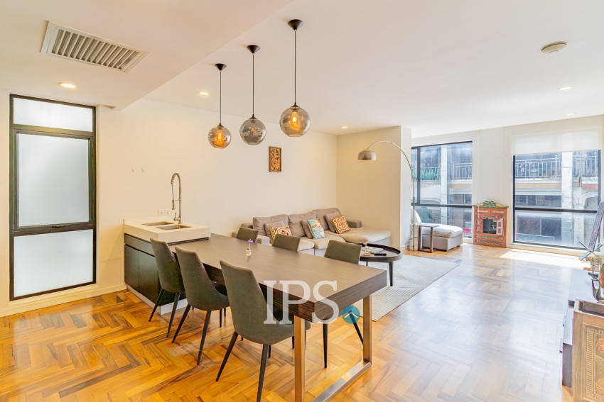 2nd Floor 2 Bedroom Condo For Sale - Habitat, Tonle Bassac, Phnom Penh