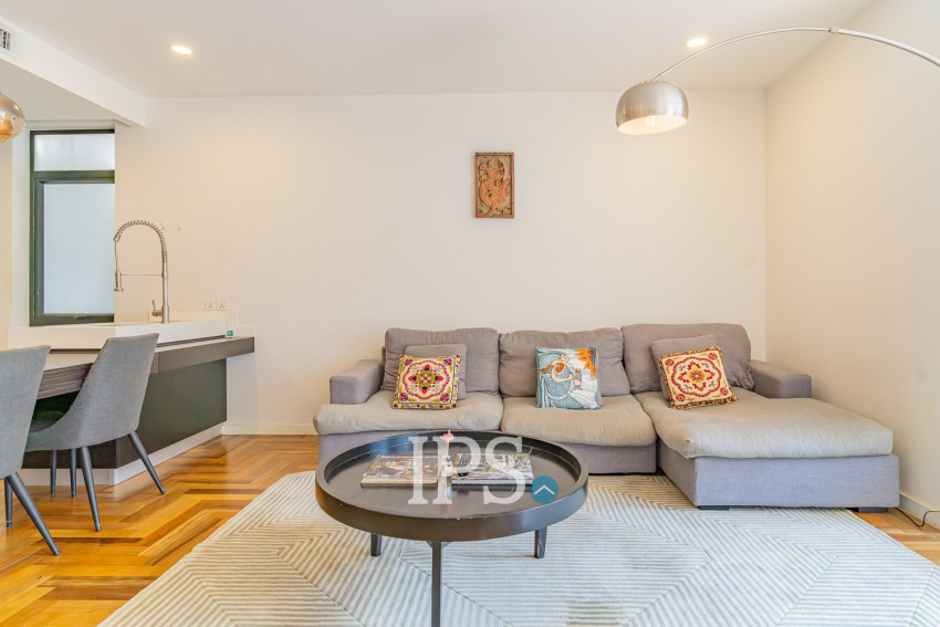 2nd Floor 2 Bedroom Condo For Sale - Habitat, Tonle Bassac, Phnom Penh