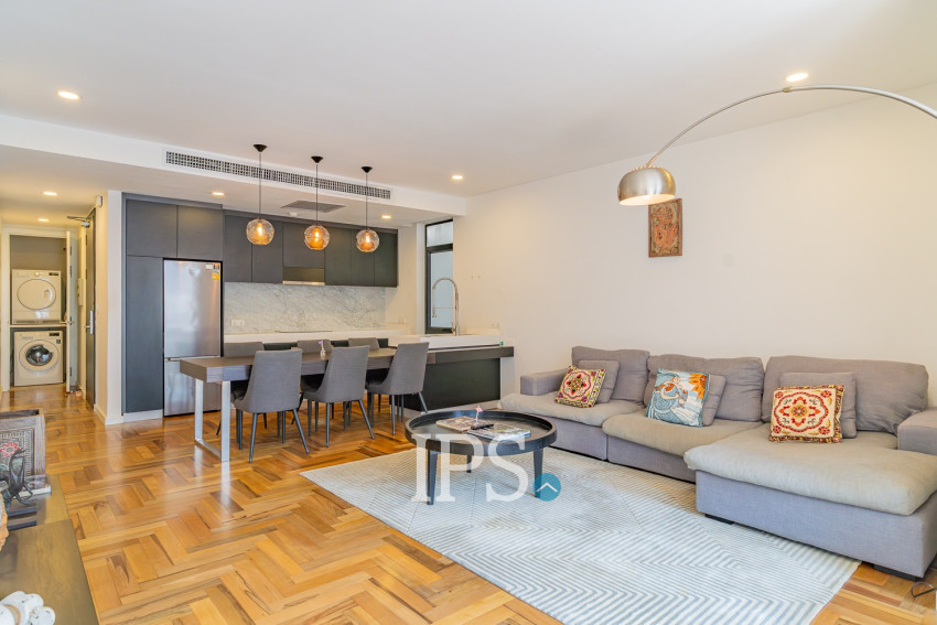 2nd Floor 2 Bedroom Condo For Sale - Habitat, Tonle Bassac, Phnom Penh