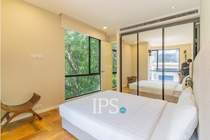 2nd Floor 2 Bedroom Condo For Sale - Habitat, Tonle Bassac, Phnom Penh