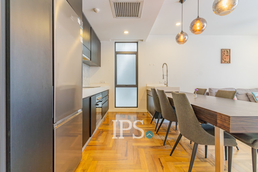 2nd Floor 2 Bedroom Condo For Sale - Habitat, Tonle Bassac, Phnom Penh