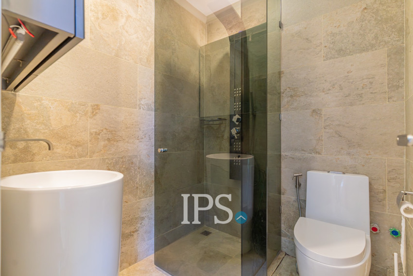 2nd Floor 2 Bedroom Condo For Sale - Habitat, Tonle Bassac, Phnom Penh