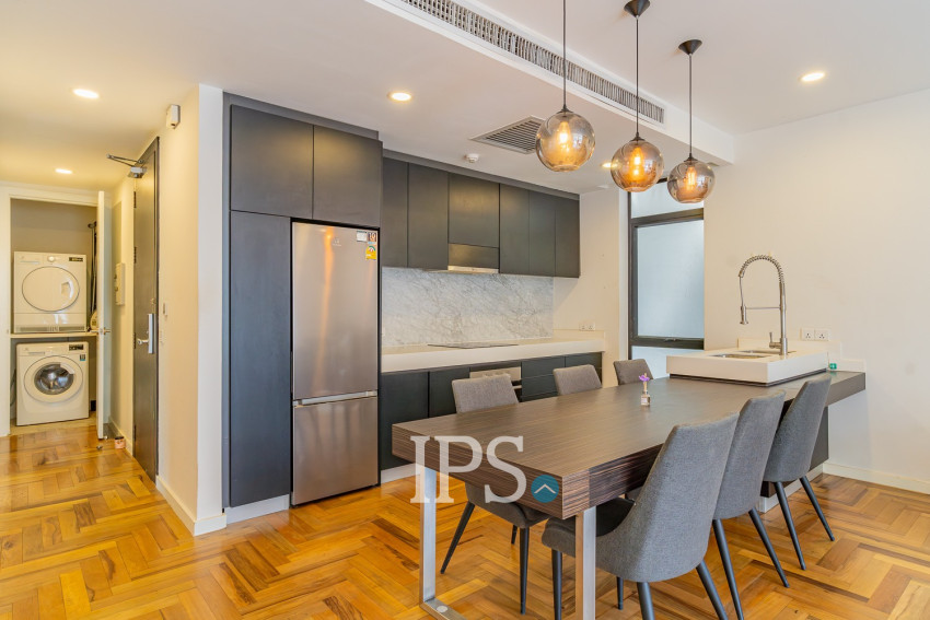 2nd Floor 2 Bedroom Condo For Sale - Habitat, Tonle Bassac, Phnom Penh