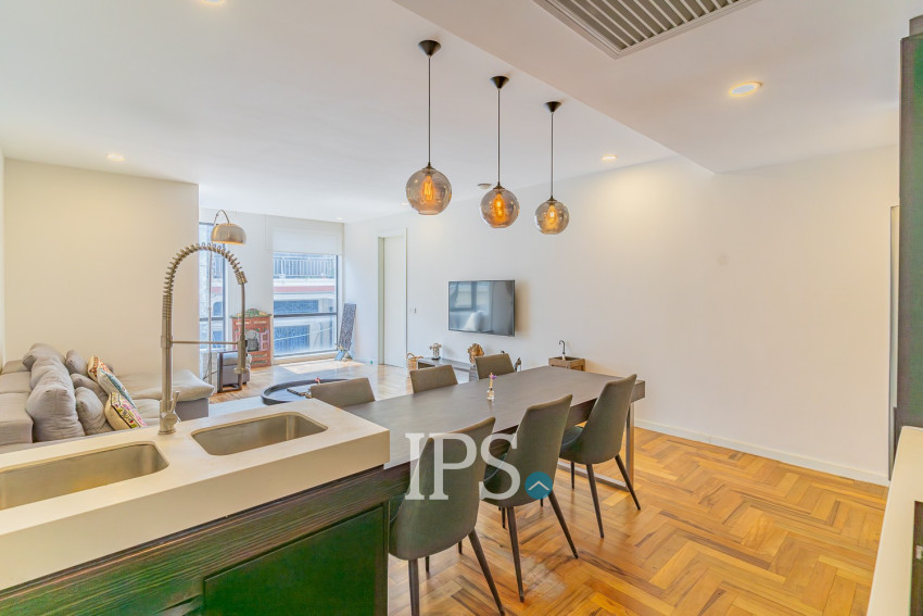 2nd Floor 2 Bedroom Condo For Sale - Habitat, Tonle Bassac, Phnom Penh