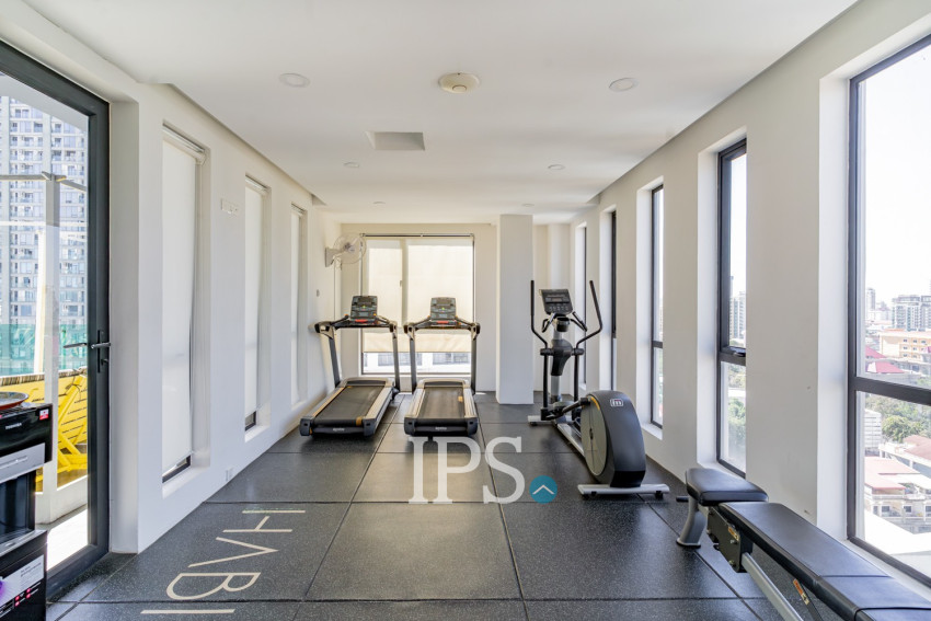 2nd Floor 2 Bedroom Condo For Sale - Habitat, Tonle Bassac, Phnom Penh