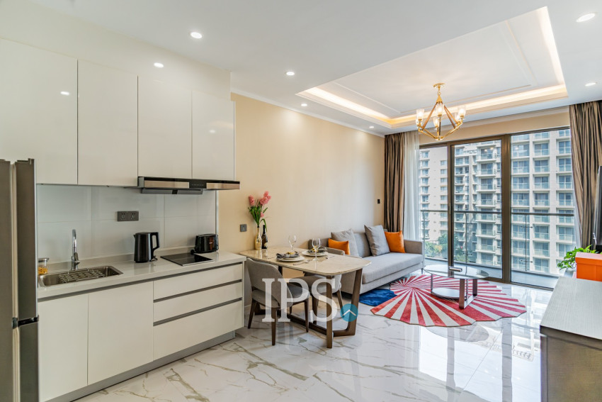 1 Bedroom Serviced Apartment For Rent - One Park, Srah Chork, Phnom Penh