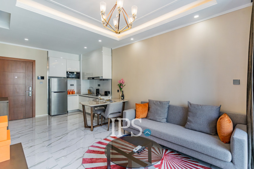 1 Bedroom Serviced Apartment For Rent - One Park, Srah Chork, Phnom Penh
