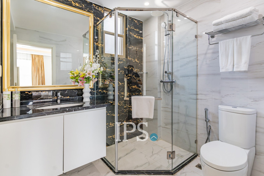 3 Bedroom Serviced Apartment For Rent - One Park, Srah Chork, Phnom Penh