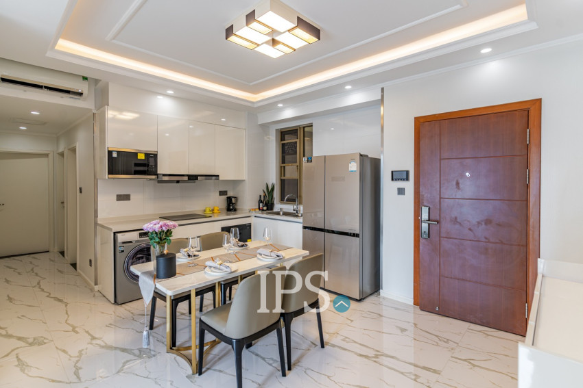 3 Bedroom Serviced Apartment For Rent - One Park, Srah Chork, Phnom Penh