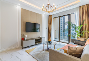 3 Bedroom Serviced Apartment For Rent - One Park, Srah Chork, Phnom Penh thumbnail