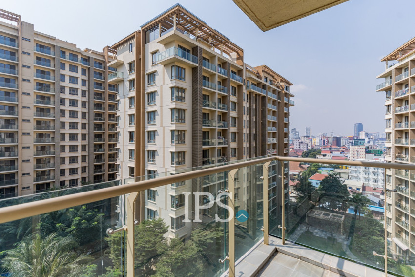3 Bedroom Serviced Apartment For Rent - One Park, Srah Chork, Phnom Penh