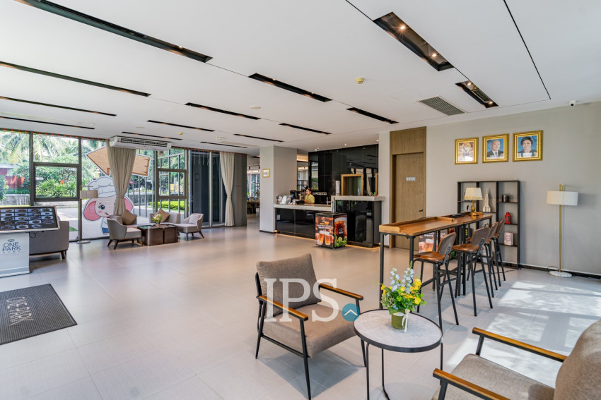 3 Bedroom Serviced Apartment For Rent - One Park, Srah Chork, Phnom Penh