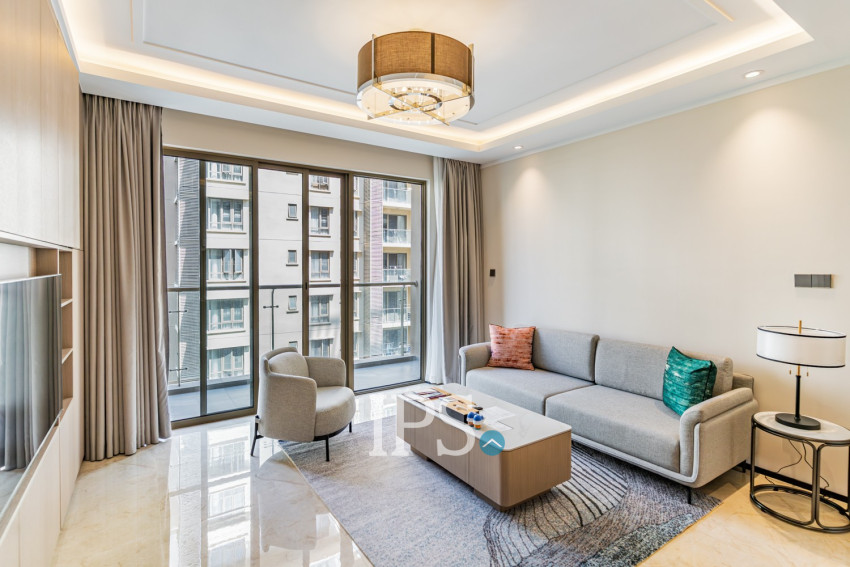 2 Bedroom Serviced Apartment For Rent - One Park, Srah Chork, Phnom Penh