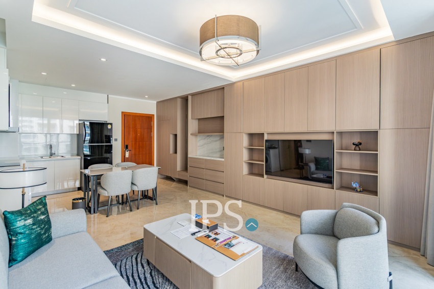 2 Bedroom Serviced Apartment For Rent - One Park, Srah Chork, Phnom Penh