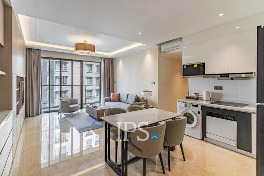 2 Bedroom Serviced Apartment For Rent - One Park, Srah Chork, Phnom Penh