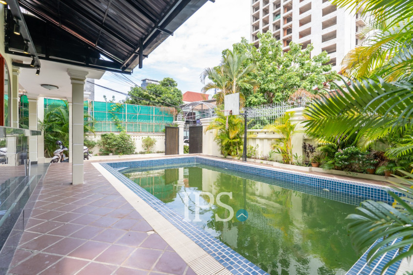 10 Bedroom Commercial Villa For Rent- Daun Penh, Phnom Penh