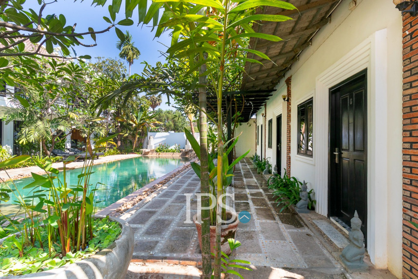 11 Bedroom Boutique Hotel For Sale - Svay Dangkum, Siem Reap