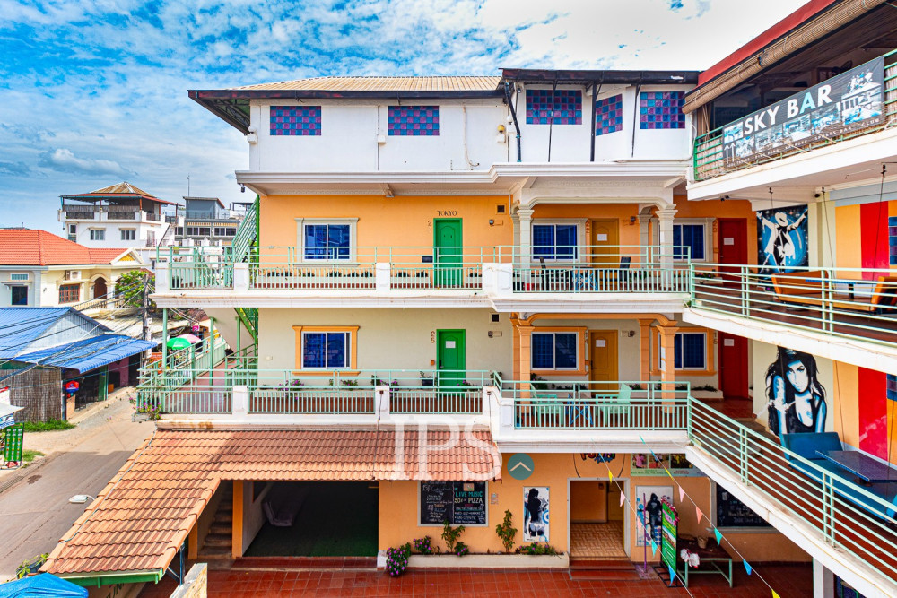 35 Bedroom Hostel Business For Sale - Old Market / Pub Street, Siem Reap