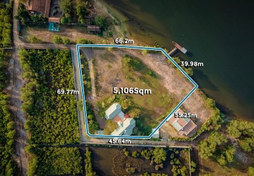 5,106 Sqm River Front Property For Sale - Kampot Province thumbnail