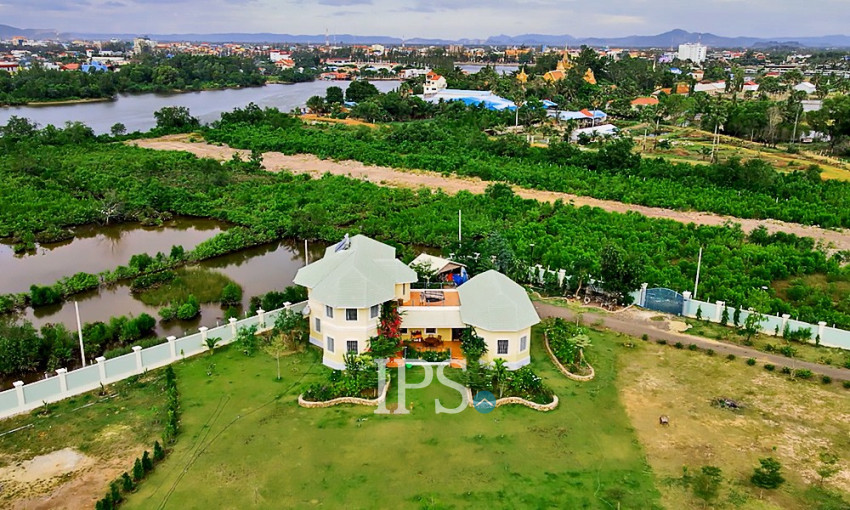 3163 Sqm River Front Property for Sale - Kampot Province