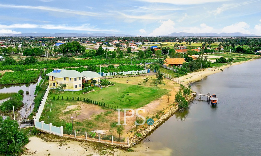 3163 Sqm River Front Property for Sale - Kampot Province