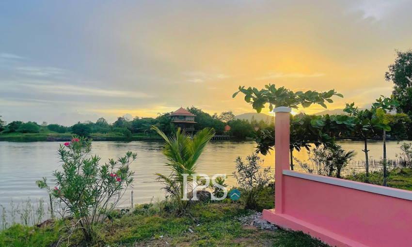 3163 Sqm River Front Property for Sale - Kampot Province