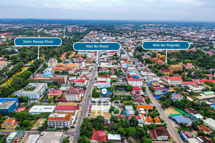 5 Bedroom Shophouse For Rent - Sala Kamreuk, Siem Reap