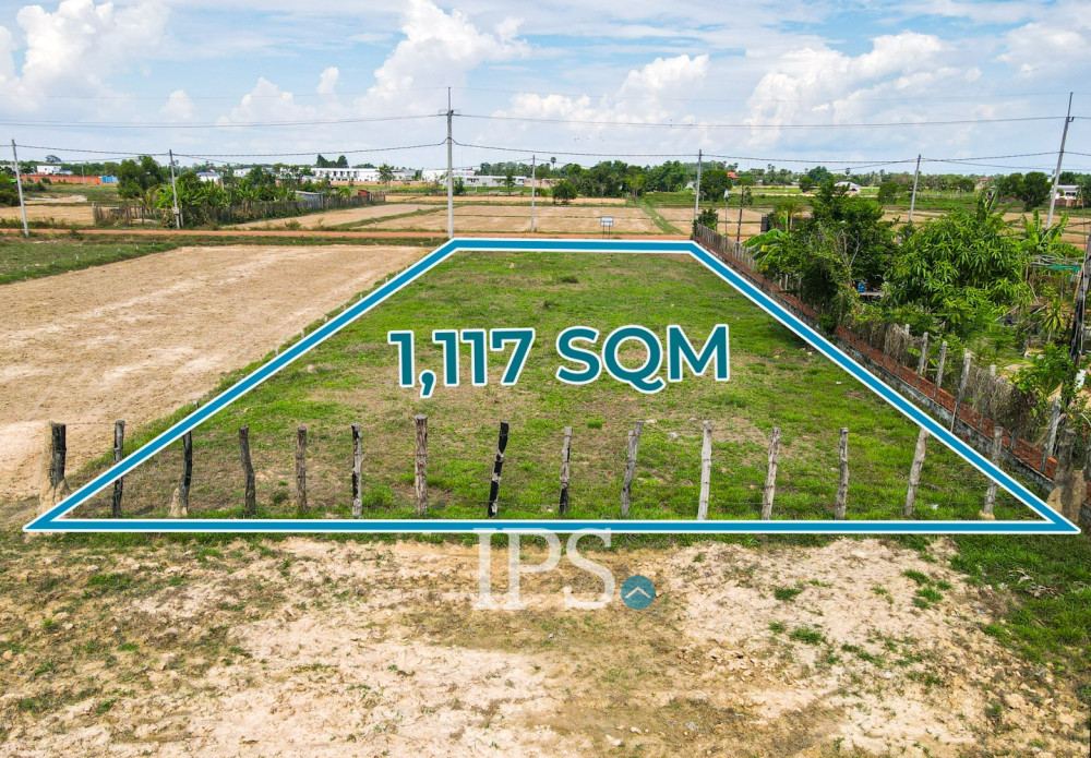 1,117 Sqm Land For Sale - Svay Prey, Siem Reap