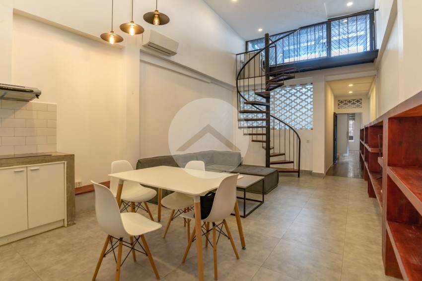 Renovated 2 Bedroom Apartment For Rent - Phsar Kandal 2, Phnom Penh