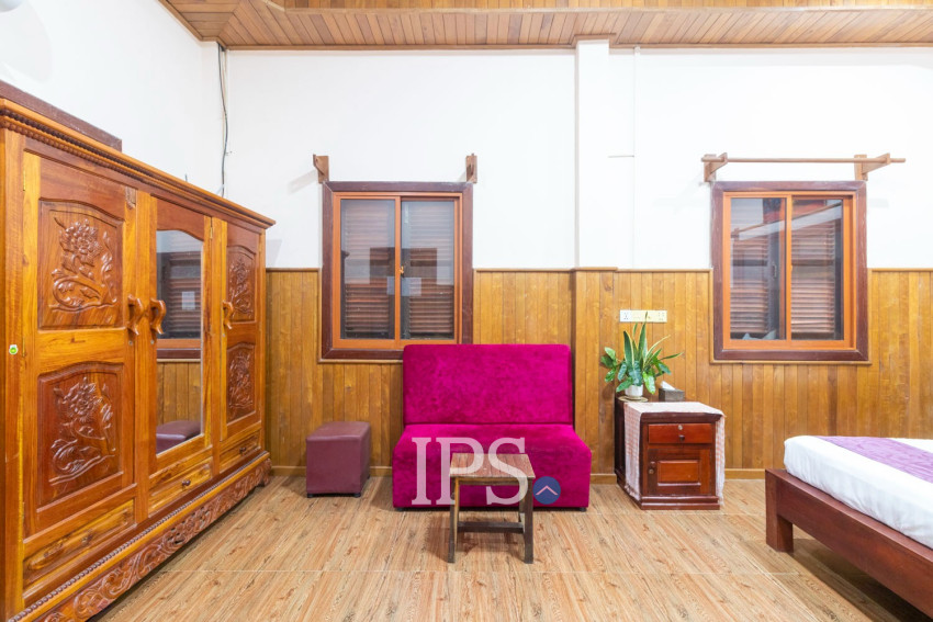 1 Bedroom Wooden House For Rent - Svay Dangkum, Siem Reap