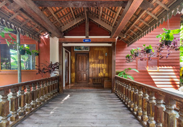 1 Bedroom Wooden House For Rent - Svay Dangkum, Siem Reap thumbnail