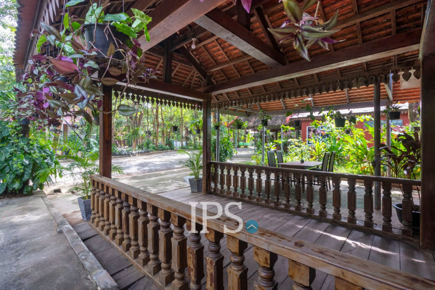 1 Bedroom Wooden House For Rent - Svay Dangkum, Siem Reap