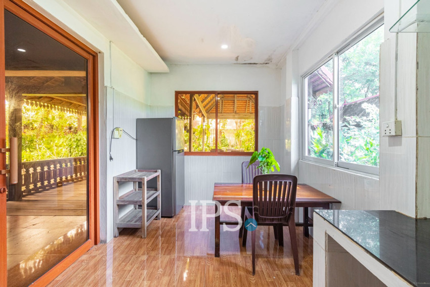 1 Bedroom Wooden House For Rent - Svay Dangkum, Siem Reap