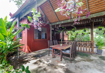 1 Bedroom Wooden House For Rent - Svay Dangkum, Siem Reap thumbnail