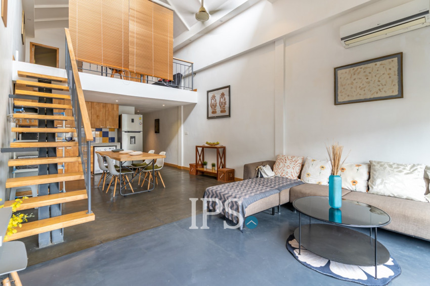 Renovated Dulex 2 Bedroom Apartment For Rent - Sangkat Mittapheap, Phnom Penh