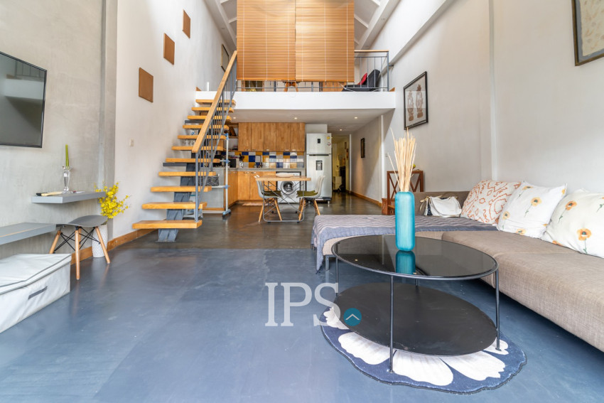 Renovated Dulex 2 Bedroom Apartment For Rent - Sangkat Mittapheap, Phnom Penh