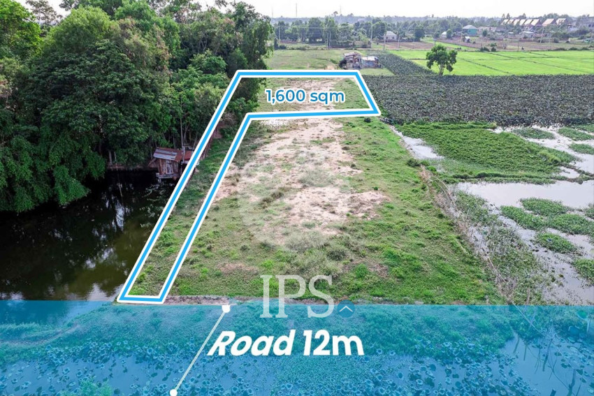 1,600 Sqm Land For Sale - Svay Dangkum, Siem Reap