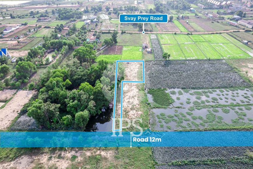 1,600 Sqm Land For Sale - Svay Dangkum, Siem Reap