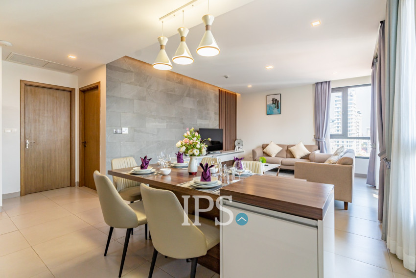 2 Bedroom Serviced Apartment For Rent - BKK1, Phnom Penh