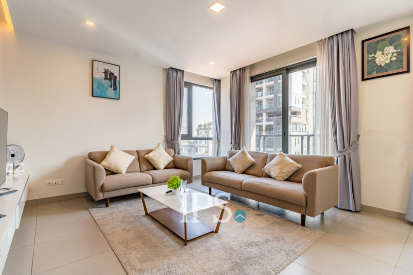 2 Bedroom Serviced Apartment For Rent - BKK1, Phnom Penh