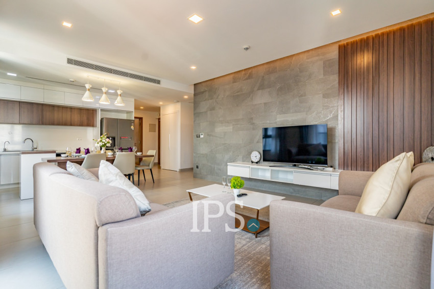 2 Bedroom Serviced Apartment For Rent - BKK1, Phnom Penh