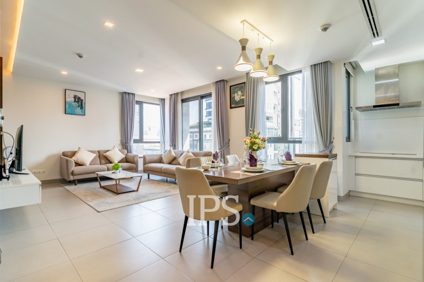 2 Bedroom Serviced Apartment For Rent - BKK1, Phnom Penh
