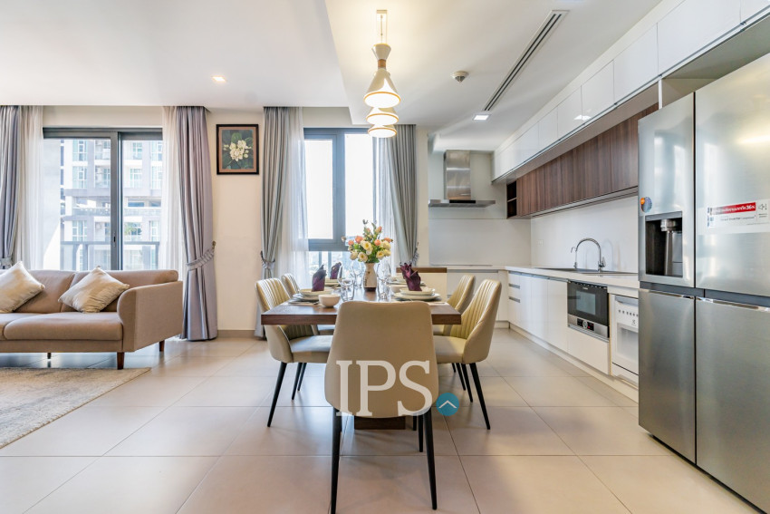2 Bedroom Serviced Apartment For Rent - BKK1, Phnom Penh