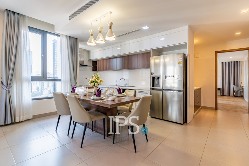 2 Bedroom Serviced Apartment For Rent - BKK1, Phnom Penh