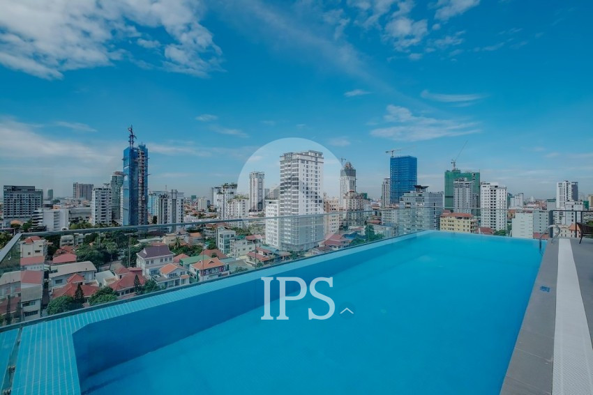 2 Bedroom Serviced Apartment For Rent - BKK1, Phnom Penh