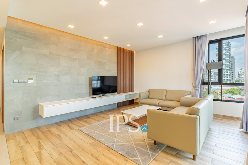 3 Bedroom Serviced Apartment For Rent - BKK1, Phnom Penh