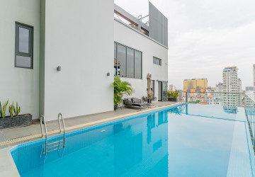3 Bedroom Serviced Apartment For Rent - BKK1, Phnom Penh thumbnail