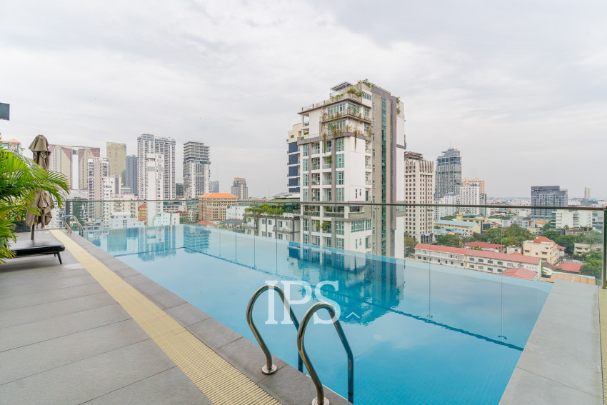 3 Bedroom Serviced Apartment For Rent - BKK1, Phnom Penh