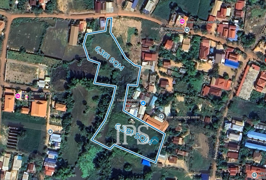 6,381 Sqm Land  For Sale - Sangkat Siem Reap, Siem Reap