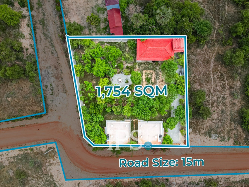 1754 Sqm Land For Sale - Slor Kram, Siem Reap